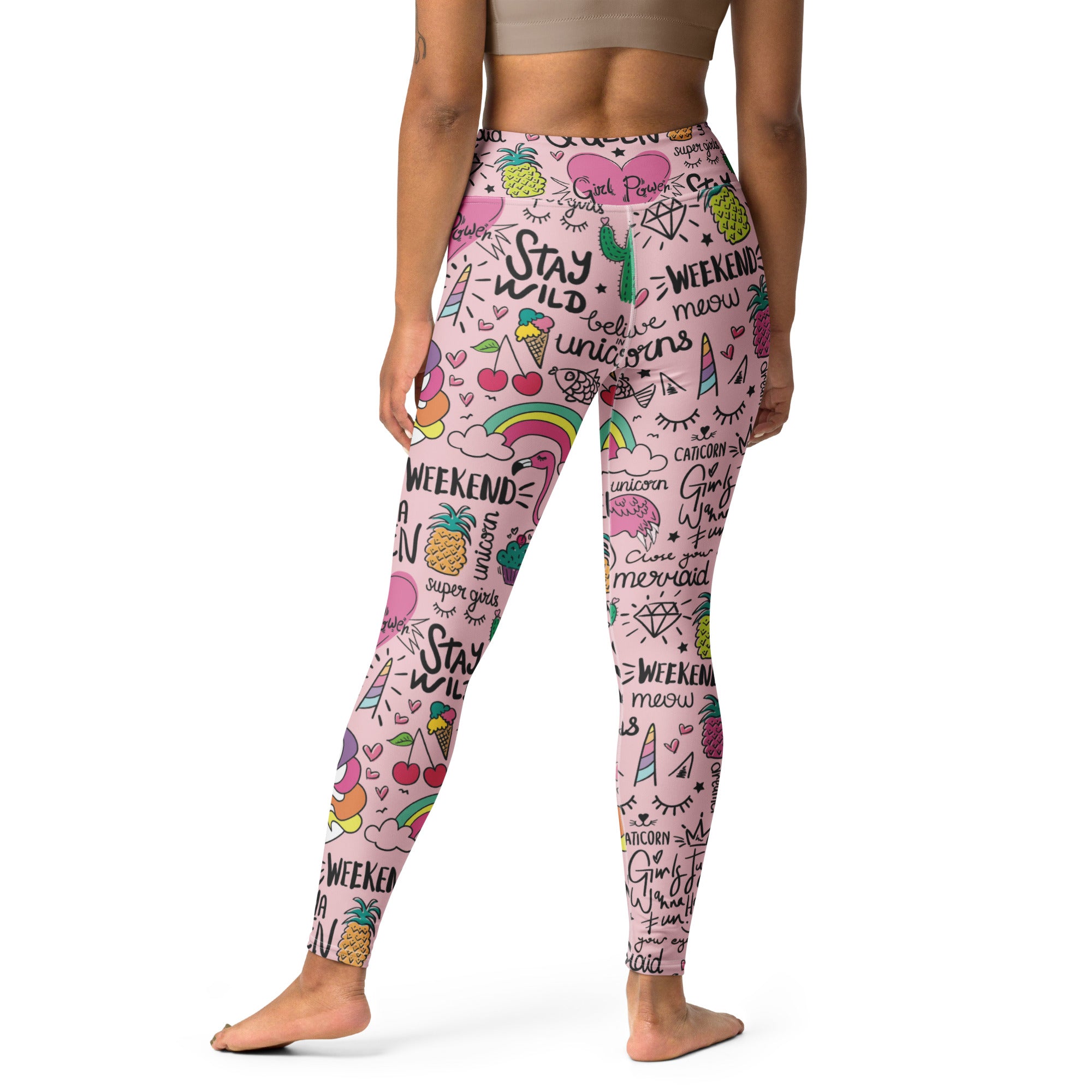 Be Badass Unicorn Leggings